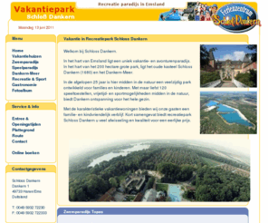 vakantiecentrum-duitsland.nl: Welkom | Recreatiepark Schloss Dankern | Emsland Duitsland
Recreatiepark Schloss Dankern