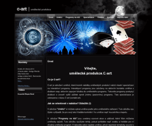 c-art.cz: C-art, umělecké produkce, programy, agentura
C-ART - umělecké produkce, programy