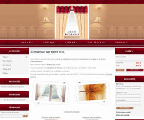 deco-rideaux.com: Vente de rideaux à Roanne - Déco Rideaux
Vente de rideaux à Roanne - Boutique