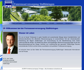 fernwasser-schoenbrunn.com: Fernwasserversorgung Südthüringen
Fernwasserversorgung Südthüringen