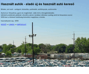 hasznaltautok.org: Használt autó szolgáltatás kereső - Használt autók
