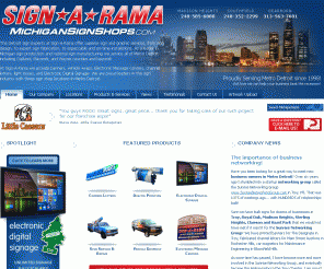 michigansignshops.com: Banners, Digital Printing, Vehicle Wraps, Channel Letters, LED Message Centers - Sign-A-Rama - MichiganSignShops.com
Welcome to Sign-A-Rama, MichiganSignShops.com home of the Detroit sign and graphic experts.