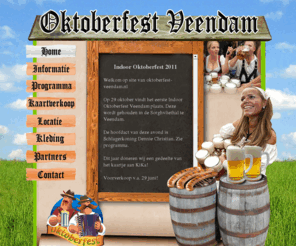 oktoberfest-veendam.nl: Oktoberfest Veendam 2011
Oktoberfest Veendam 2011 bier worst en gezelligeheid bedrijfsfeest