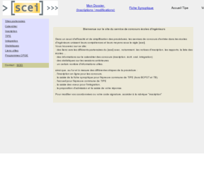 scei-concours.fr: SCEI
scei, service concours écoles ingénieurs, inscription, tipe, intégration, statistiques