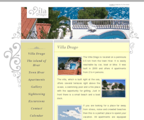vila-drago.com: Villa Drago - Hvar - Apartments and Holiday Accommodations
Villa Drago