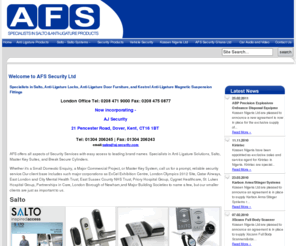 aj-security.com: Salto, Anti Ligature Locks, Anti Ligature Window Locks, Anti Ligature Door Furniture,Break Secure Cylinders,
AFS offers all aspects of Security Services including Salto,Salto Partner,Salto Systems,Salto Locks, Salto Distributor, Salto SVN, Salto Access Control, Salto inspired Access,Salto XS4, Salto ibutton, Salto Legic, Tigris One, eTigris One,Anti ligature locks, Anti Ligature Window Locks, Anti Ligature Door Furniture,Break Secure cylinders and vehicle security.Anti Tourniquet,Mul-T-Lock MT5,AFS Security Ghana,Security Ghana, Security Company Ghana,Ghana Security,Iris Recognition,Bitron,AJ Security, AJ Security Dover, AJ Security Kent, Intastop,Security Systems Dover, Alarm Systems Dover, Locksmiths Dover,Tigris Eclipse,Koasen, Koasen nigeria,Karbon Arms,Tigris Omega,