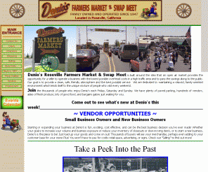 deniosmarket.com: Denio's Farmers Market and Swap Meet Home Page
Denio's Farmers Market and Swap Meet Home Page