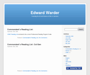 edwardwarder.com: Edward Warder
