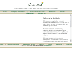 gls.asia: GLS Asia :: Golf Club Management, Consultancy, Golf Resort & Leisure Development
GLS Asia