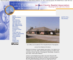 jacksonctybaptist.com: Jackson County Baptist Association Sharing Christ with the World
Sharing Christ with the World