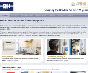 safe-services.com: SAFE Services - Proven security, access and fire equipment
Proven security, access and fire equipment solutions from SAFE Services, Galashiels, Scottish Borders.
