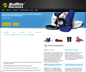 stuffitts.net: Stuffitts Shoe Savers
A new, innovative product that absorbs moisture and eliminates shoe odor in the process. Perfect for anyone who deals with wet and/or stinky shoes.