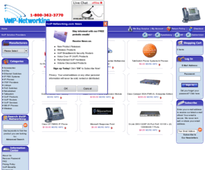 voip-networking.com: VoIP-Networking.com - VoIP Phones, IP Phones, PoE Switches, VoIP
VoIP-Networking.com - VoIP products Poe Switches, IP Phones, VoIP Routers from Cisco, Draytek, ZyXEL. More info can be found in our FAQ VoIP products Poe Switches, IP Phones, VoIP Routers from Cisco, Draytek, ZyXEL. More info...