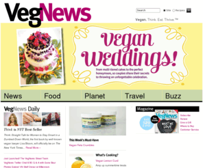 colleenandjoe.com: VegNews Magazine | Vegan Recipes, Food, News, Travel, Health, Blogs, TV, Jobs, Events
VegNews is an award-winning vegan magazine and website packed with recipes, travel, news, food, reviews, and so much more.