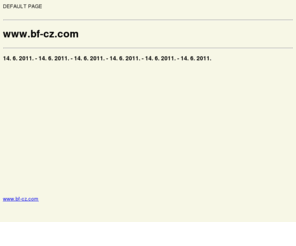 bf-cz.com: Default - bf-cz.com
Default page