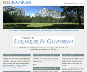 eck-california.org: Eckankar in California
The California Satsang Society serves the state of California with books, tapes, dream classes and seminars about Eckankar, The Religion of the Light and Sound of God.