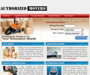 movingconnector.com: Moving Companies - Moving Services from Authorized Movers America's Top Moving Company
Moving Companies & Movers in US - Authorized Movers offers easy moving companies services nationwide including commercial & office, residential. Choose from the best Moving Companies - Contact us now to make your moves easy, if you are looking for a local mover or long distance movers?