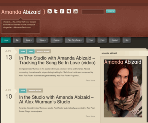 amandaabizaid.com: Official Website Of Amanda Abizaid | Music of Amanda Abizaid
This Life... the perfect half-hour escape from the boundaries of time and space altogether. - WomensRadio.com