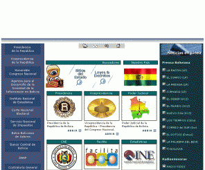 bolivia.gov.bo: BOLIVIA portal del gobierno boliviano
