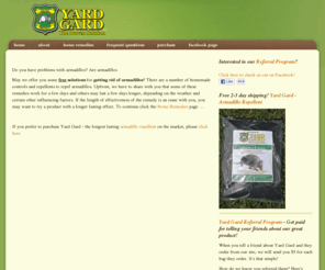 how-to-get-rid-of-armadillos.com: Natural Armadillo Repellant | How to get rid of Armadillos | Yard Gard
How to get rid of armadillos using a natural, safe, chemical and poison free armadillo repellent. Yard Gard is the most effective, natural, and safe armadillo repellant available.