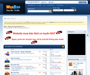 no2.vn: Mạng Thương Mại Điện Tử Số 2
trang thuong mai dien tu, rao vat va mua ban