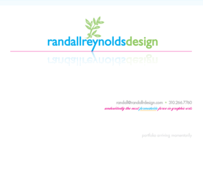 randallr01.com: randall reynolds design
Portfolio of Los Angeles artist Randall Reynolds, showcasing exceptional talent in graphic design, copywriting, branding & concepting. Upcoming marketing & advertising extraordinaire.