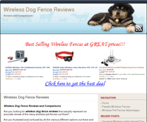 wirelessdogfencereviews.org: Wireless Dog Fence Reviews | Best Wireless Pet Fences
Wireless Dog Fence Reviews. Click to find out which Wireless Dog Fence had the best features, Price and Reviews on the market