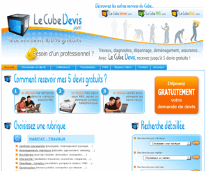 devis-paysagiste.com: Le Cube Devis - Devis paysagiste - Jardinier paysagiste
Le Cube Devis - Le devis 100 % gratuit - Déposez votre demande de devis - Jardinier paysagiste