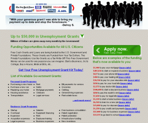 mygrantadvisor.com: Government  Grants - Free Money
Government Unemployment Grants