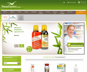 paramarket.com: Vente de produits parapharmaceutiques - Paramarket
Paramarket.com est un site de vente de produits parapharmaceutiques sur Internet. Ce site est issu de la collaboration de plusieurs pharmacies françaises regroupées sous forme de Groupement dIntérêt Economique (GIE).