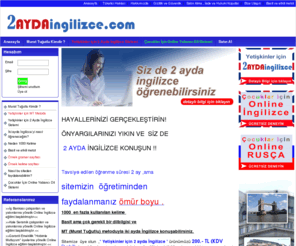 2aydaingilizce.com: 2 ayda ingilizce öğrenin
2 ayda ingilizce öğrenme adresi