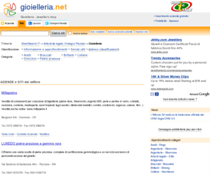 gioielleria.net: Gioielleria - Jeweller's shop
Portale dedicato alla gioielleria Made in Italy, aziende, links e altro ancora.