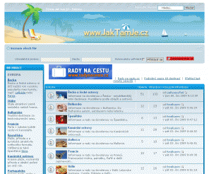 jaktamje.cz: Jak tam je? • Diskuze a fórum o cestování na dovolenou
