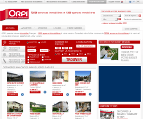 orpi-narbonne-immobilier.com: Immobilier, agences immobilières Orpi - Petites annonces immobilières
Annonces immobilières, agence immobiliere. ORPI, 1er réseau français d'agences immobilières propose ses annonces immobilières de location, vente, achat de maison, appartement, studio, garage, ... Système alerte mail pour vos annonces.