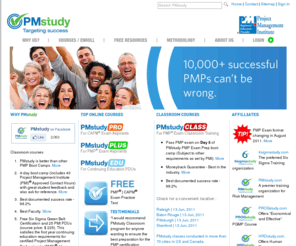 pmstudy.com: PMP Classes, Project Management Training & CAPM/PMP Exam Prep, PMP Certification by PMstudy
PMstudy- Best CAPM/PMP classes and online training, Project Management Training for CAPM/PMP exam , PMP Certification, PMP Boot Camp , CAPM/PMP Exam Training with MoneyBack Guarantee. Get prepared for PMP exams by PMP Boot Camp, PMP exam Practice Tests and much more for your PMP Certification.PMstudy is Online PMP Exam, FREE Simulated PMP exam Practice Tests, PDU courses/Guides.R.E.P Project Management Training provider.