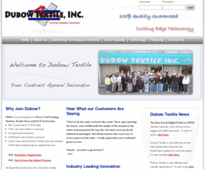 dubowtextile.com: Dubow Textile
Smart Site, LLC. powered by LiveEdit Technology