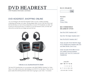 dvdheadrest.org: DVD Headrest
DVD Headrest Information and Deals