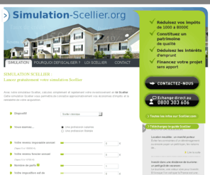 simulation-scellier.org: Simulation Scellier | Utilisez gratuitement notre Simulateur Scellier
Lancez gratuitement votre Simulation Scellier, visualisez les résultats et imprimez-les. Votre investissement Scellier est plus clair !