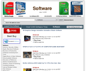 e-software.tv: Software -  Software
Find New & Used Software, Computers & Networking, on Software