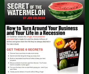 glorifiedjob.com: Watermelon Secret
