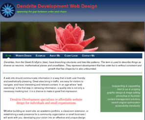 dendritedevelopment.com: Dendrite Development ❄ Website Design & Development  ❄ Iowa City, IA
Specializing in content driven, visually interesting, fully functional, affordable website design for individuals, small business, and education