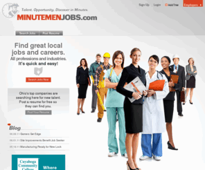 minutemenjobs.com: MinuteMenJobs for Ohio Job Seekers and Employers
MinuteMenJobs.com is the premier online marketplace for great local jobs in Ohio, full-time and permanent.