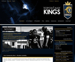 topolcanykings.com: Topoľčany Kings / Klub amerického futbalu | Novinky
topolcany kings, futbal, americky futbal, americky futbal, nfl, topolcany, american football, vyhrat
