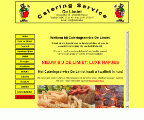 delimiet.nl: Catering Service De Limiet Vianen
U kunt bij ons terecht voor de lunch, het diner of voor de complete verzorging van uw (bedrijfs)feest