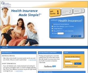 jmuaahealth.com: Health Insurance, Medical Insurance, Free Online Insurance Quotes, Affordable Individual, Group, Family Plans
Compare health insurance quotes and medical insurance plans from industry-leading carriers; HealthInsurance.com provides free quotes for individual, group, and family plans.