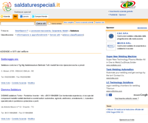 saldaturespeciali.it: Saldature speciali
Portale sulla saldatura