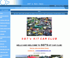 sg7kitcars.co.uk: SG7's Kit Cars: A site for owners and builders of Sevens in and around the SG postal code area
A site for owners and builders of kit cars in the SG postal code area