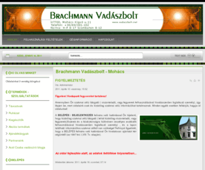vadaszbolt.net: Brachmann Vadászbolt - Mohács
Brachmann vadászbolt Mohács