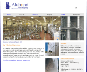 alubondnigeria.com: Alumond
Aluminum composite panel and futuristic ceiling system