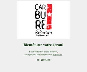 carbure-design.com: Surveillez l'arrivée prochaine de Carbure Design et de Jean-Francois Barrette | consultant Web, Francis Boudreau
En tant que votre consultant Web, je prends en main toute la gestion de votre projet et vous guide, de l’élaboration du plan de production jusqu’à la livraison.